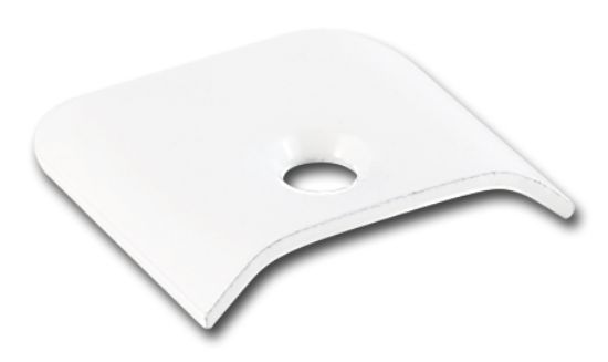 AP PRODUCTS END CAP P.WHT (10/CTN) - 02139201