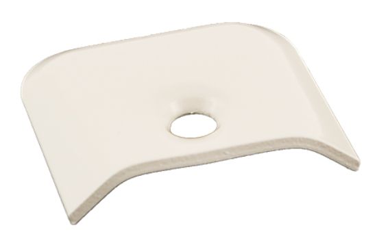 AP PRODUCTS END CAP- COLONIAL WHITE (10/CTN) - 02139204