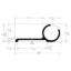 AP PRODUCTS STND AWN.RAIL MILL 16' EA - 0215080316