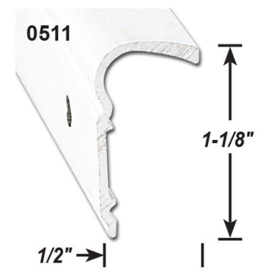 AP PRODUCTS NON ROOF TRIM BLK 6' EA - 021511026