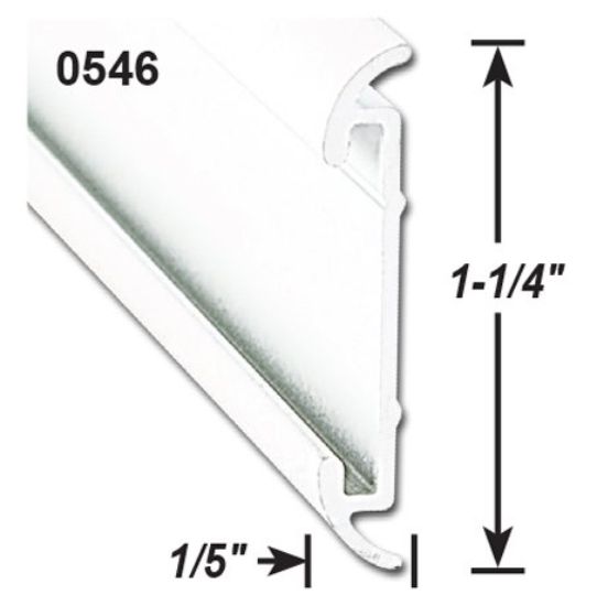 AP PRODUCTS FLAT TRIM W/ BLK 8' EA - 021546028