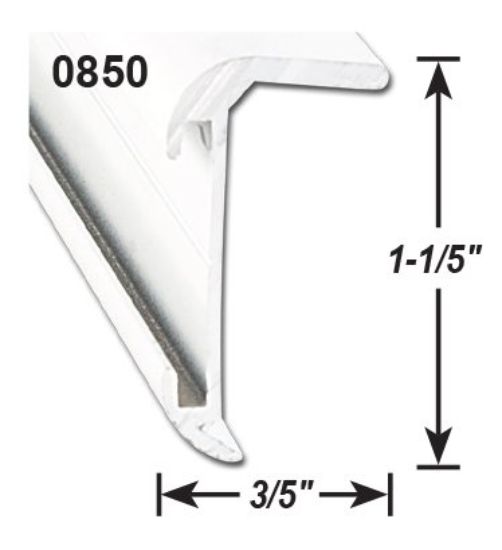 AP PRODUCTS CRNR MOLD P.WHT 16' EA - 0218500116
