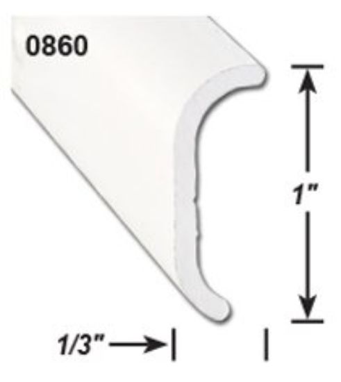 AP PRODUCTS S.LEG NNTRIM P.WHT 16' EA - 0218600116