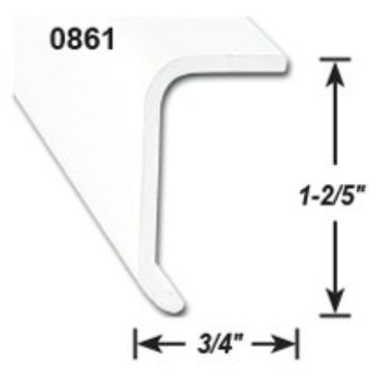 AP PRODUCTS L.LEG NON TRIM BLK 8' EA - 021861028