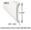 AP PRODUCTS NON FLAT TRIM MILL 16' EA - 0218720316