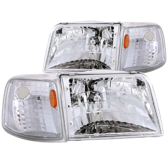 ANZO HL RANGER CLEAR 93-97 - 111119