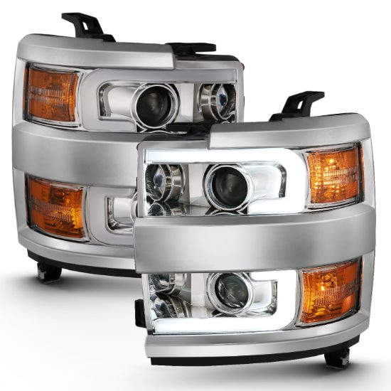 ANZO PROJECTOR HEADLIGHTS W/ PLANK STYLE - 111360