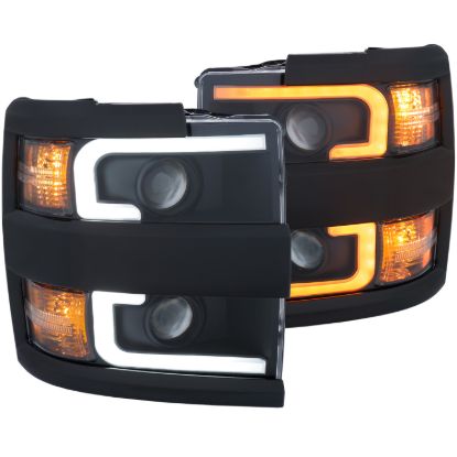 ANZO PROJECTOR HEADLIGHTS W/ PLANK STYLE - 111364