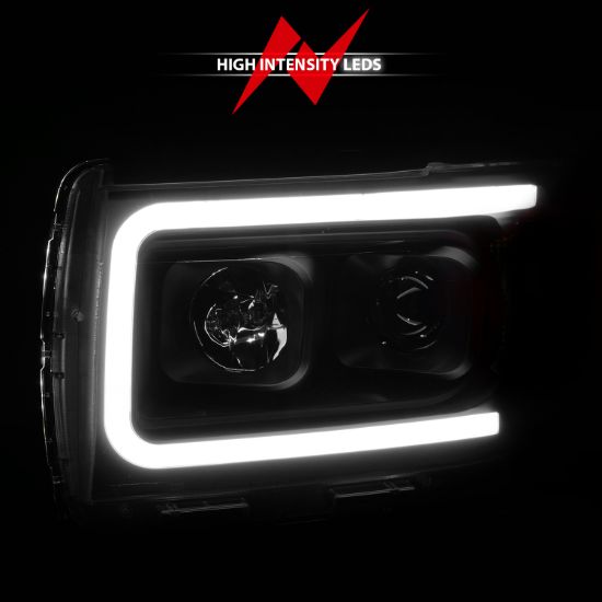 ANZO PROJECTOR HEADLIGHTS W/ PLANK STYLE - 111381