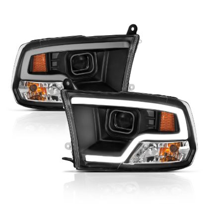 ANZO H.L. RAM 15-3500 BLACK W/HALO 09-18 - 111404