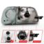 ANZO CRYSTAL HEADLIGHT SET; CLEAR LENS - 111438