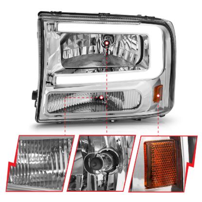 ANZO CRYSTAL HEADLIGHTS - 111550