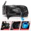 ANZO LED CRYSTAL HEADLIGHT; W/ LIGHT BAR - 111555