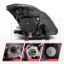 ANZO HL 350Z BLACK 2003 UP - 121108
