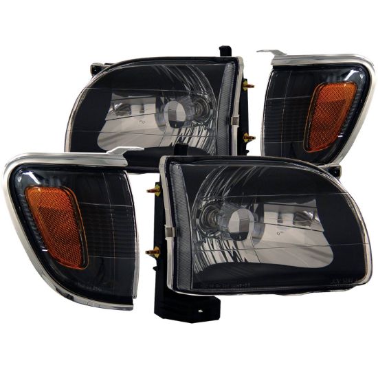 ANZO HL TACOMA BLACK 01-04 - 121190