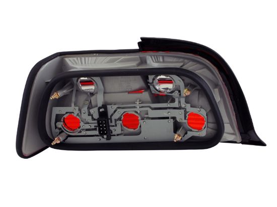ANZO TAILLIGHTS RED/CLEAR - 221215