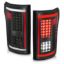 ANZO LED TAILLIGHTS BLACK - 311285