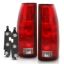 ANZO TAIL LIGHT ASSEMBLY; RED/CLEAR LENS - 311300