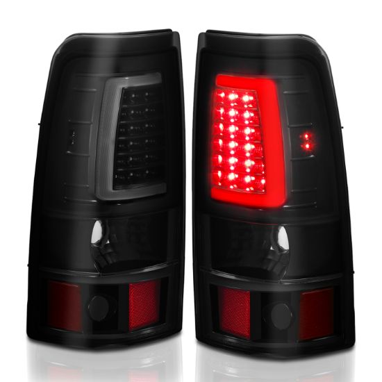 ANZO LED TAILLIGHTS PLANK STYLE  BLACK W - 311331