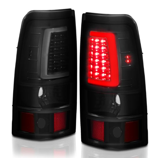 ANZO LED TAILLIGHTS PLANK STYLE  BLACK W - 311334