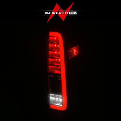 ANZO LED TAIL LIGHTS W/ LIGHT BAR BLACK - 311444