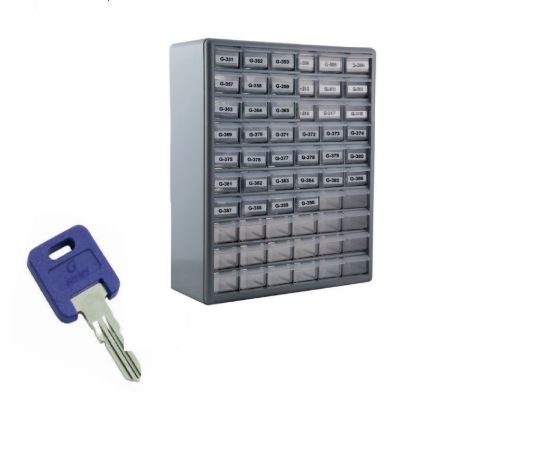 AP PRODUCTS G-SERIES KEY CABINET W/DRAWERS - 0136901