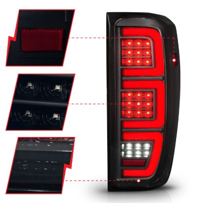 ANZO TAIL LIGHT ASSEMBLY; FULL LED; LED - 311458