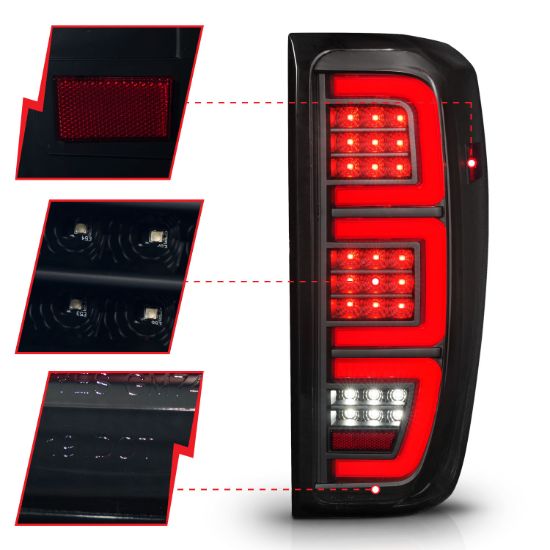 ANZO TAIL LIGHT ASSEMBLY; FULL LED; LED - 311458
