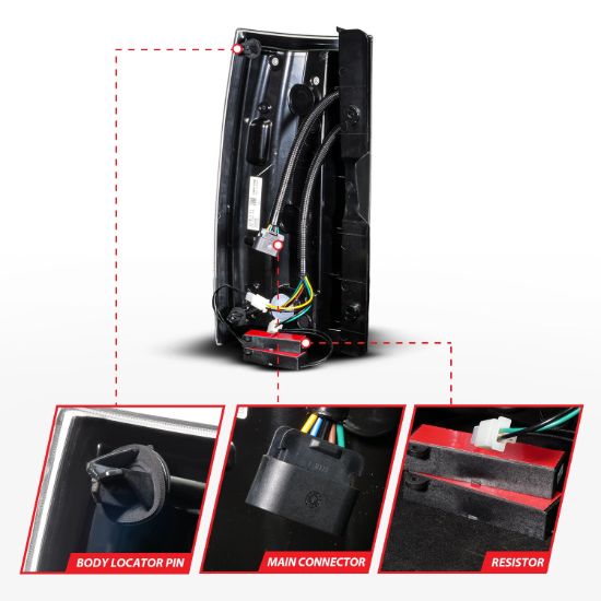 ANZO LED TAILLIGHTS - 311487