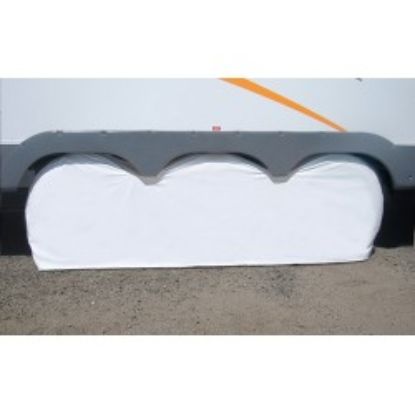 ADCO DBL AXLE TYRE GARD LG WHT - 3922