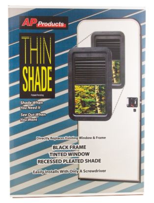 AP PRODUCTS THIN SHADE REPL SHADE ONLY BLK - 015201502