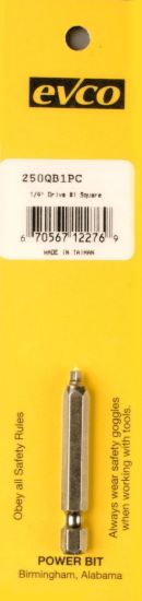 AP PRODUCTS SQUARE RECESS POWER BIT 1 - 250QB1PC