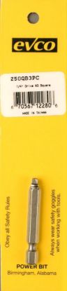 AP PRODUCTS SQUARE RECESS POWER BIT 1 - 250QB3PC