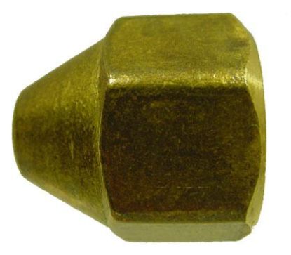 AP PRODUCTS FEMALE POL CAP- BRASS - ME1699