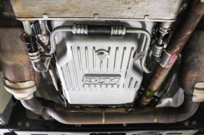 B&M CO CAST TRANS PAN  17-20 FORD 10R80 - 70400