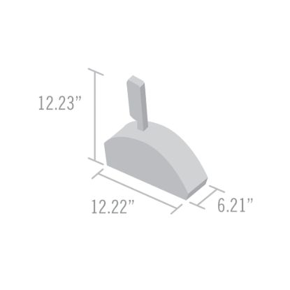 B&M CO QUICK SHFTR SLVR 3&4SPEED - 80683