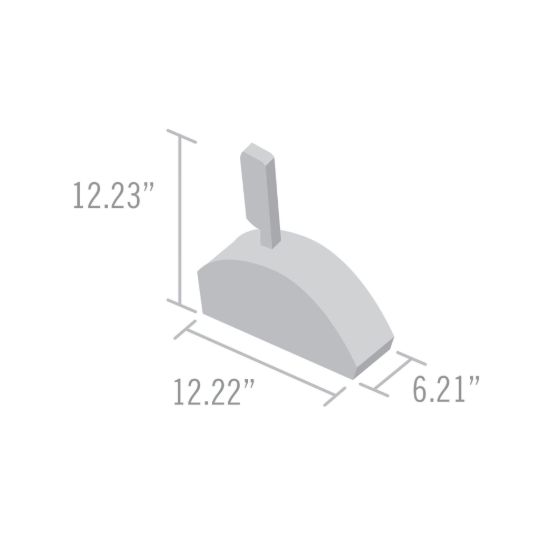 B&M CO QUICK SHFTR SLVR 3&4SPEED - 80683