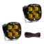 BAJA DESIGN SQUADRON SAE LED PAIR AMBER - 257811