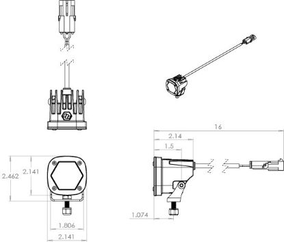 BAJA DESIGN LED LIGHT PODS - 387805