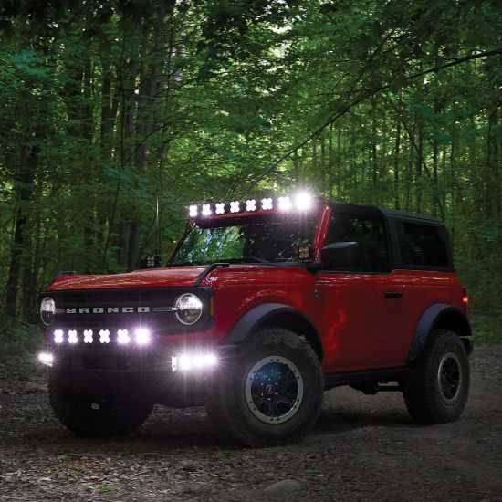BAJA DESIGN 6 LIGHTS; FOR STEEL BUMPER; UPFITTE - 447750UP