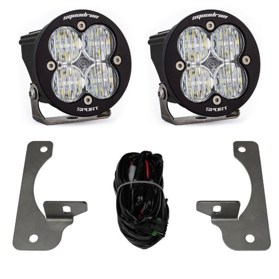 BAJA DESIGN JEEP JK SQUADRON-R SPORT FOG POCKET - 448147