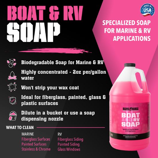 BLING SAUCE BOAT & RV SOAP - RVSOAP0128