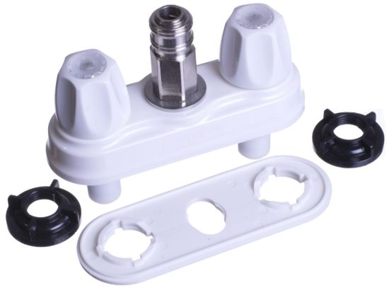 B&B MOLDERS FAUCET 4' CENTER W 1/2' QUICK - 94140