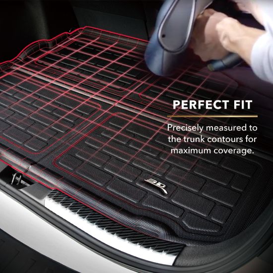 3D MATS/U-AC CARGO LINER KAGU BLACK - M1TL018130