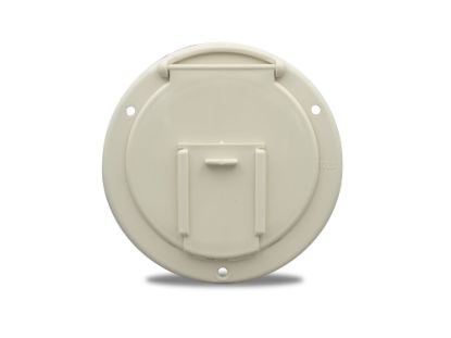 B&B MOLDERS RND ELEC CBL HATCH W/BACK - 94327