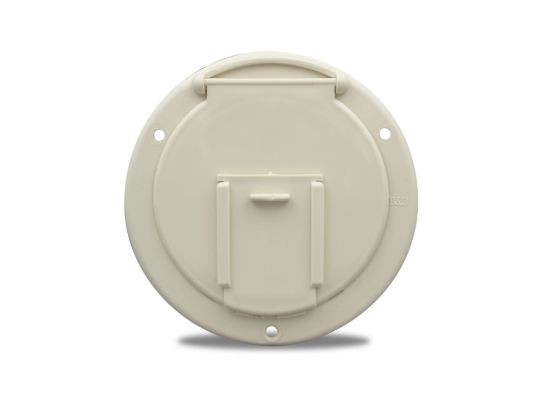 B&B MOLDERS RND ELEC CBL HATCH W/BACK - 94327