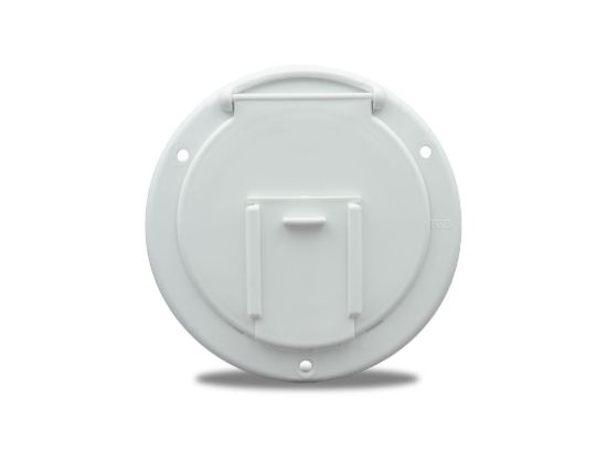 B&B MOLDERS RND ELEC CBL HATCH W/BACK - 94328