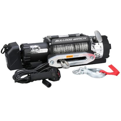 BULLDOG WINC 12000LB TRAILER WINCH  SYNTHETIC RO - 10040
