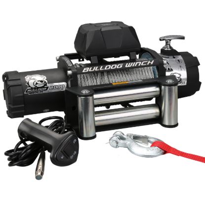BULLDOG WINC 8000LB WINCH WITH 5.2HP SERIES WOUN - 10041