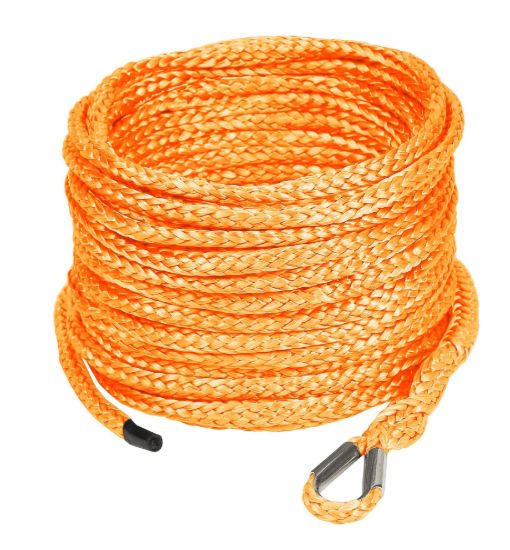BULLDOG WINC SYNTHETIC ROPE 4.8MMX50' - ORANGE - 20185OR